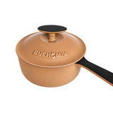 2-Quart Premium Enameled Cast Iron Saucepan with Lid