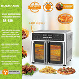 24L French Door Dual Compartment Large capacity Air Fryer Oven -CANADA ONLY