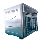All Round Stainless Steel Dual Compartment XL French Door Air Fryer Oven Toaster 30quarts
