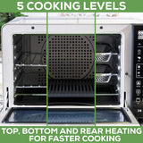 All in 1 Large Capacity Professional Dehydrator & Air Fryer Oven -25Q CANADA ONLY