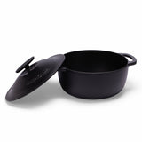 9.5L Enamelled Cast Iron Dutch Oven with Lid – 10 US qt - Buchymix UK
