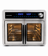 All Round Stainless Steel Dual Compartment XL French Door Air Fryer Oven Toaster 30quarts