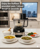 Large Capacity Multifunction Pro Food Processor With Unbreakable Bowl (2025 UPGRADE) CANADA ONLY
