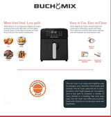 Large Capacity 9-Liter Digital Air fryer