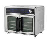 All Round Stainless Steel Dual Compartment XL French Door Air Fryer Oven Toaster 30quarts