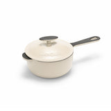 2-Quart Premium Enameled Cast Iron Saucepan with Lid