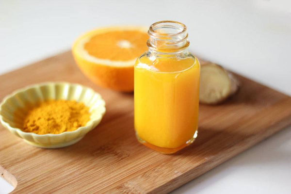 Ginger, Orange and Potato Juice