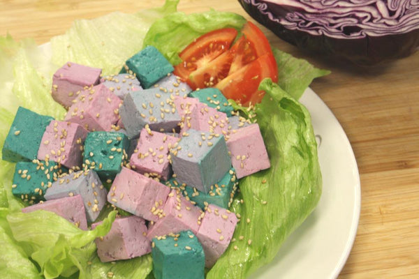 Homemake Colored Tofu