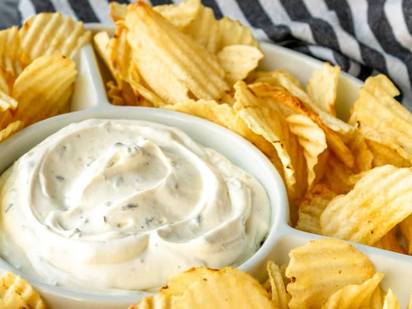 Potato Chips with Dressing