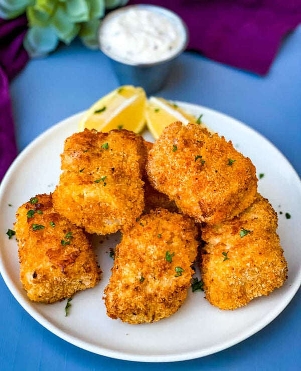 Crispsy Air Fried Fish Nuggets