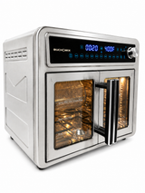 All Round Stainless Steel Dual Compartment XL French Door Air Fryer Oven Toaster 30quarts
