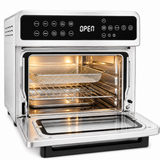Multifunctional Large Air fryer Oven with  Stainless Steel Interior & Accessories