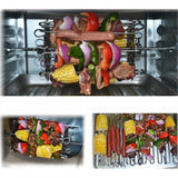 24L French Door Dual Compartment Large capacity Air Fryer Oven -CANADA ONLY