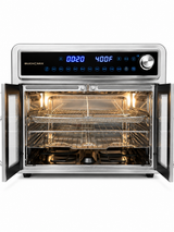 All Round Stainless Steel Dual Compartment XL French Door Air Fryer Oven Toaster 30quarts