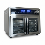 All Round Stainless Steel Dual Compartment XL French Door Air Fryer Oven Toaster 30quarts