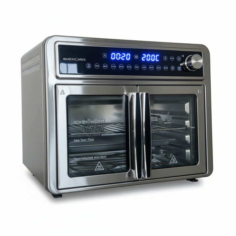 ヨッシー様2 C6758 Deuxieme classe CALUXPUFFER All Round Stainless Steel Dual Compartment XL French Door Air