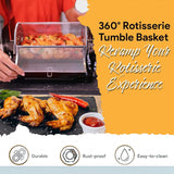 24L French Door Dual Compartment Large capacity Air Fryer Oven -CANADA ONLY