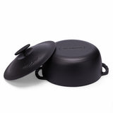 9.5L Enamelled Cast Iron Dutch Oven with Lid – 10 US qt - Buchymix UK