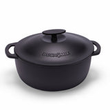 9.5L Enamelled Cast Iron Dutch Oven with Lid – 10 US qt - Buchymix UK