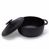 9.5L Enamelled Cast Iron Dutch Oven with Lid – 10 US qt - Buchymix UK