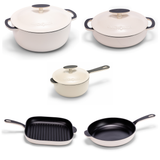 11-pieces Premium Enameled Cast Iron Cookware