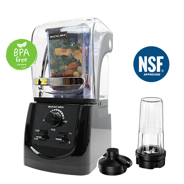 Ultra Heavy Duty Soundproof Blender With Manual Control -Silver CANADA ONLY