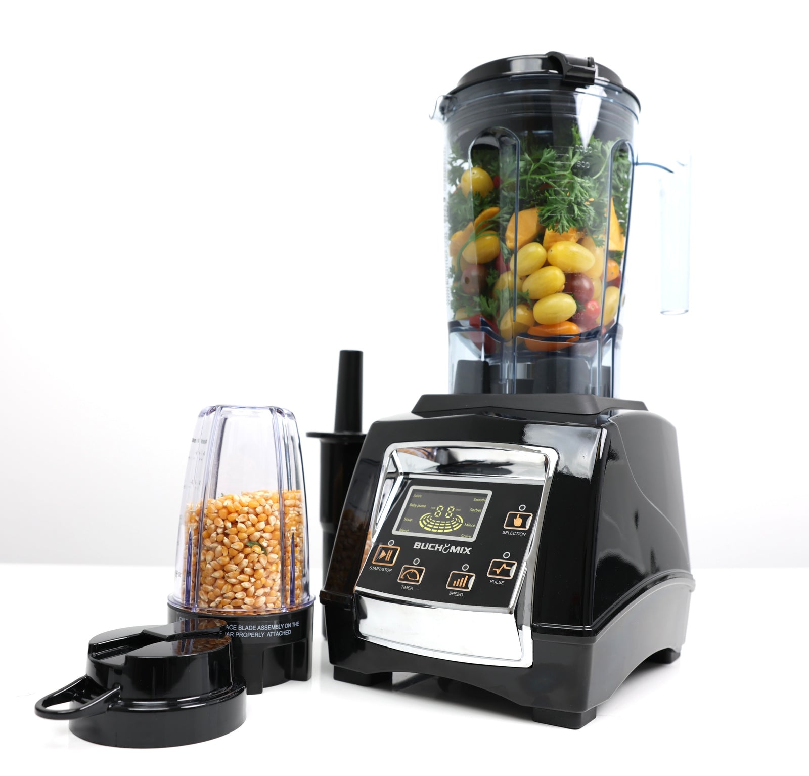 Powerful Ultra Heavy Duty Turbocrush Blender - BPA Free | Buchymix
