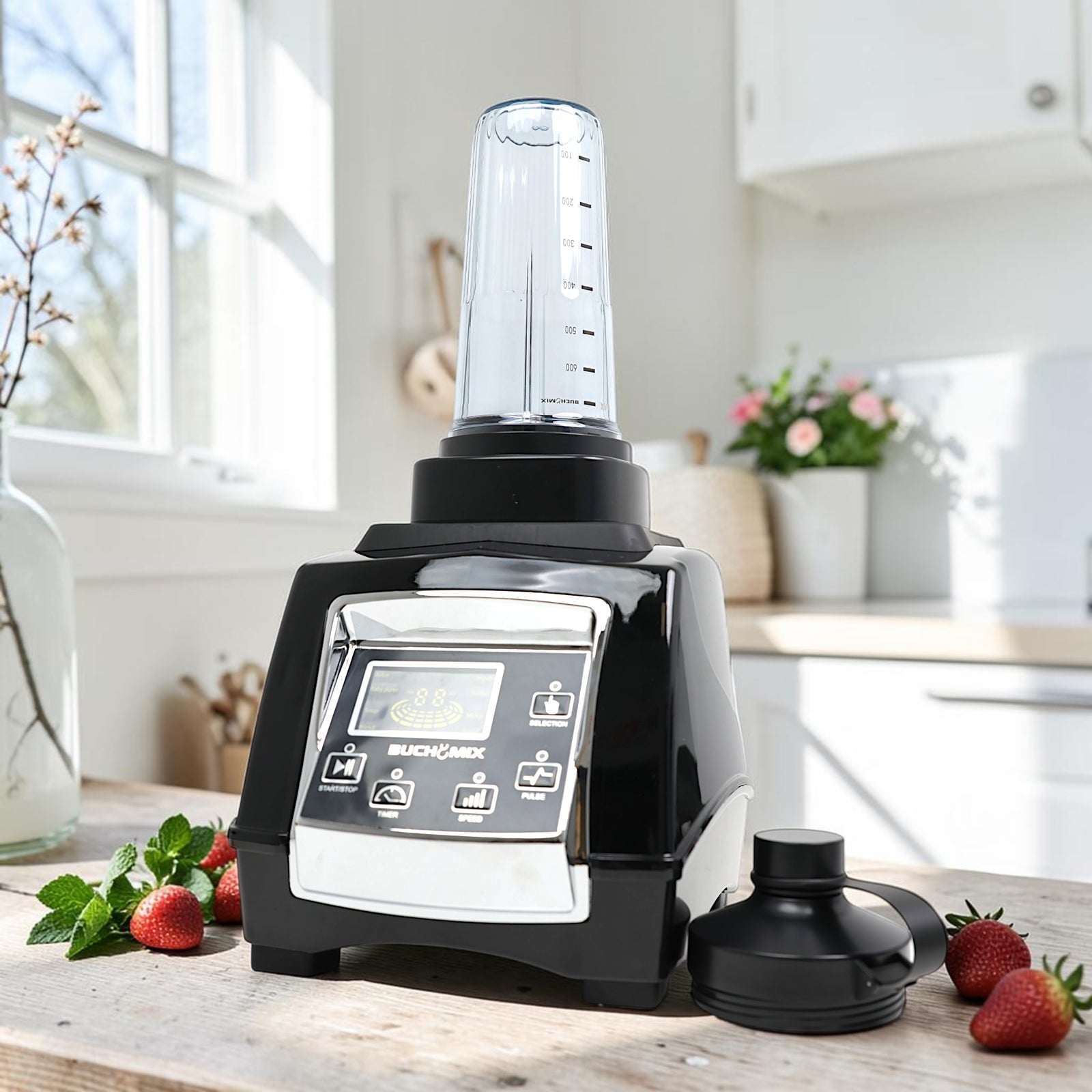 Ultra Heavy Duty Turbocrush Blender - BPA Free | Buchymix