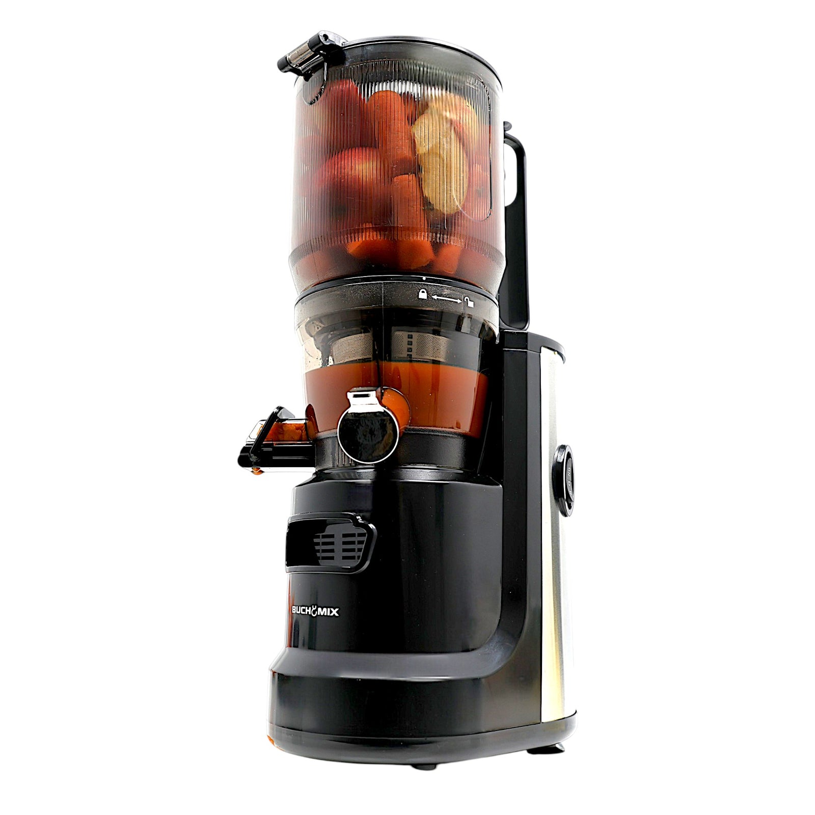 Hands Free Self Feeding Batch Juicer With Heavy Duty Motor | Buchymix