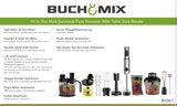 All In 1 Food processor + Immersion Blender CANADA ONLY