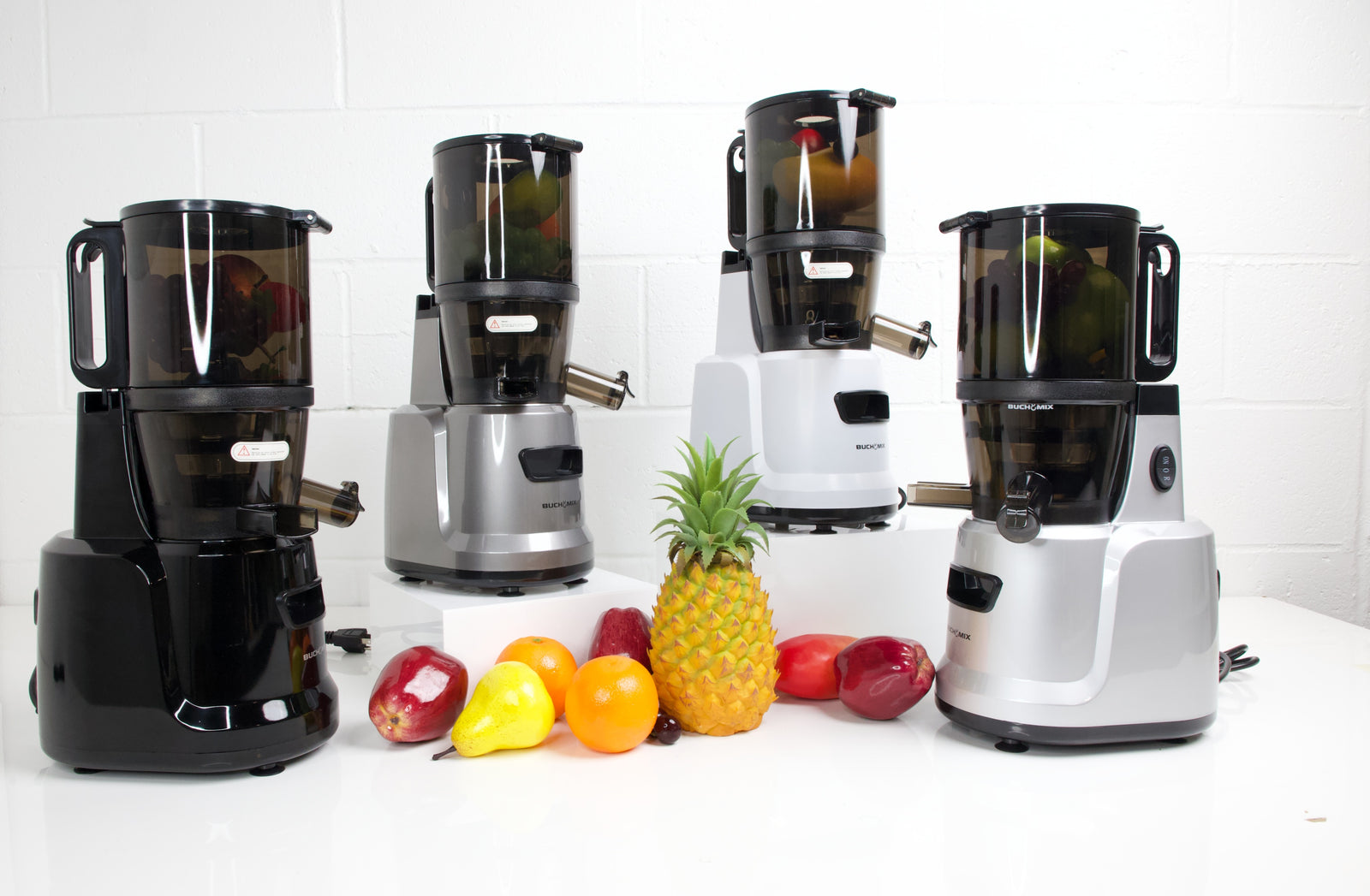 mix juicedヤツぬい Hands Free Cold Pressed Batch Juicer, Heavy Duty Motor with