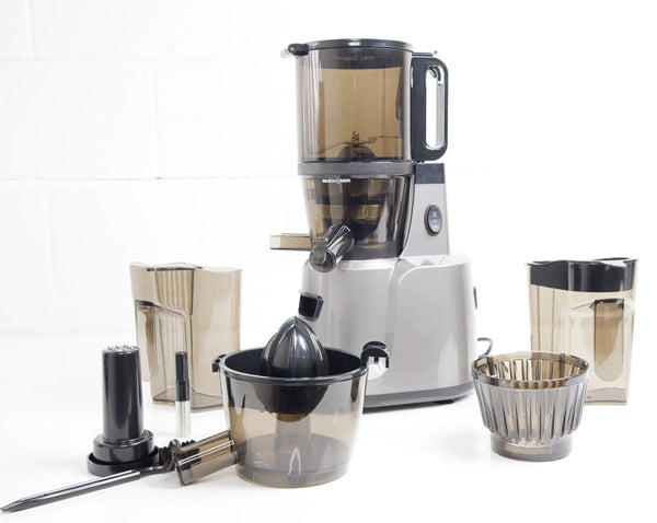 Hands Free Cold Pressed Batch Juicer Heavy Duty Motor with Citrus Juicer