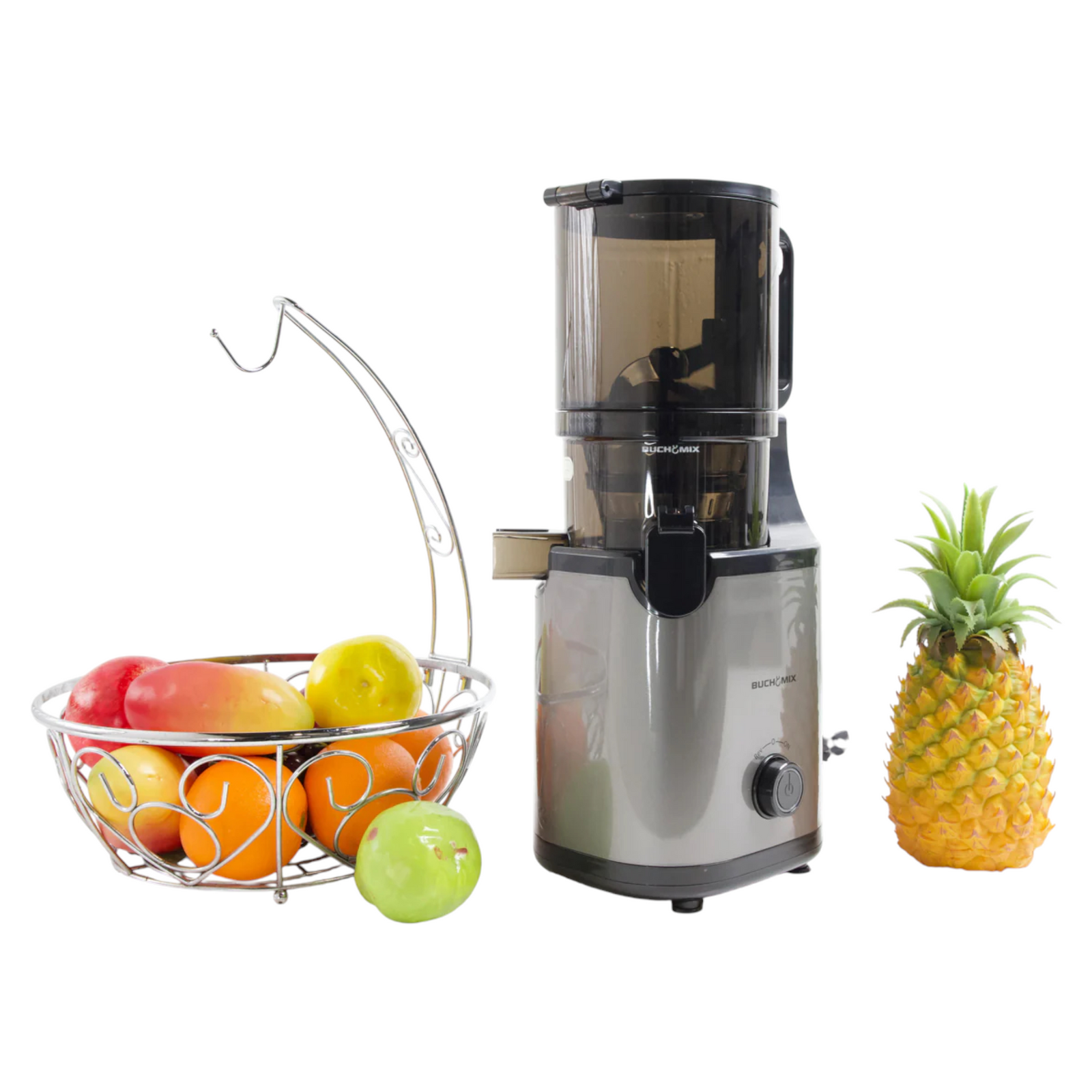 Hands-Free Automatic Feeding Cold Pressed Juicer | Buchymix