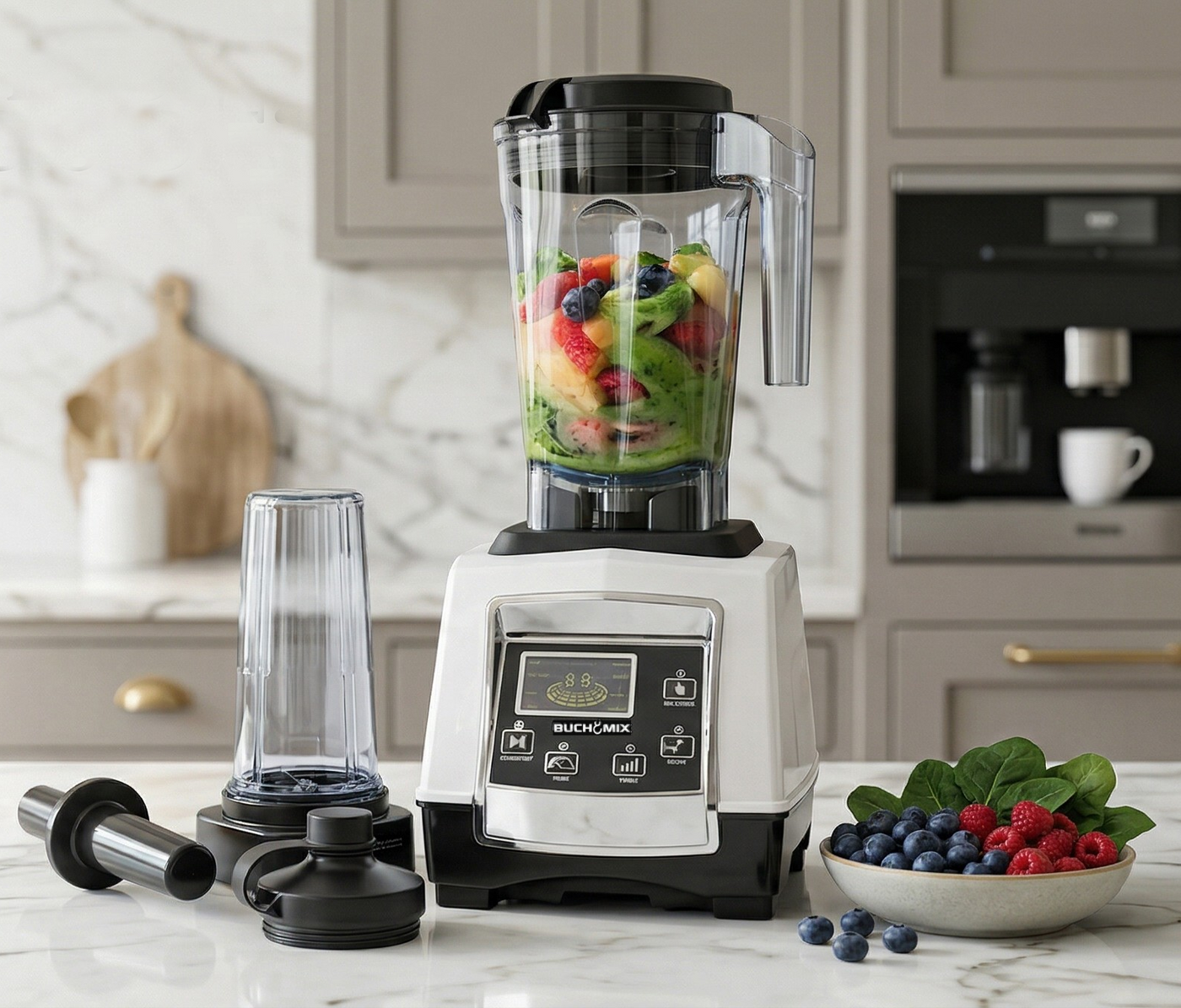 Ultra Heavy Duty Turbocrush Blender - BPA Free | Buchymix