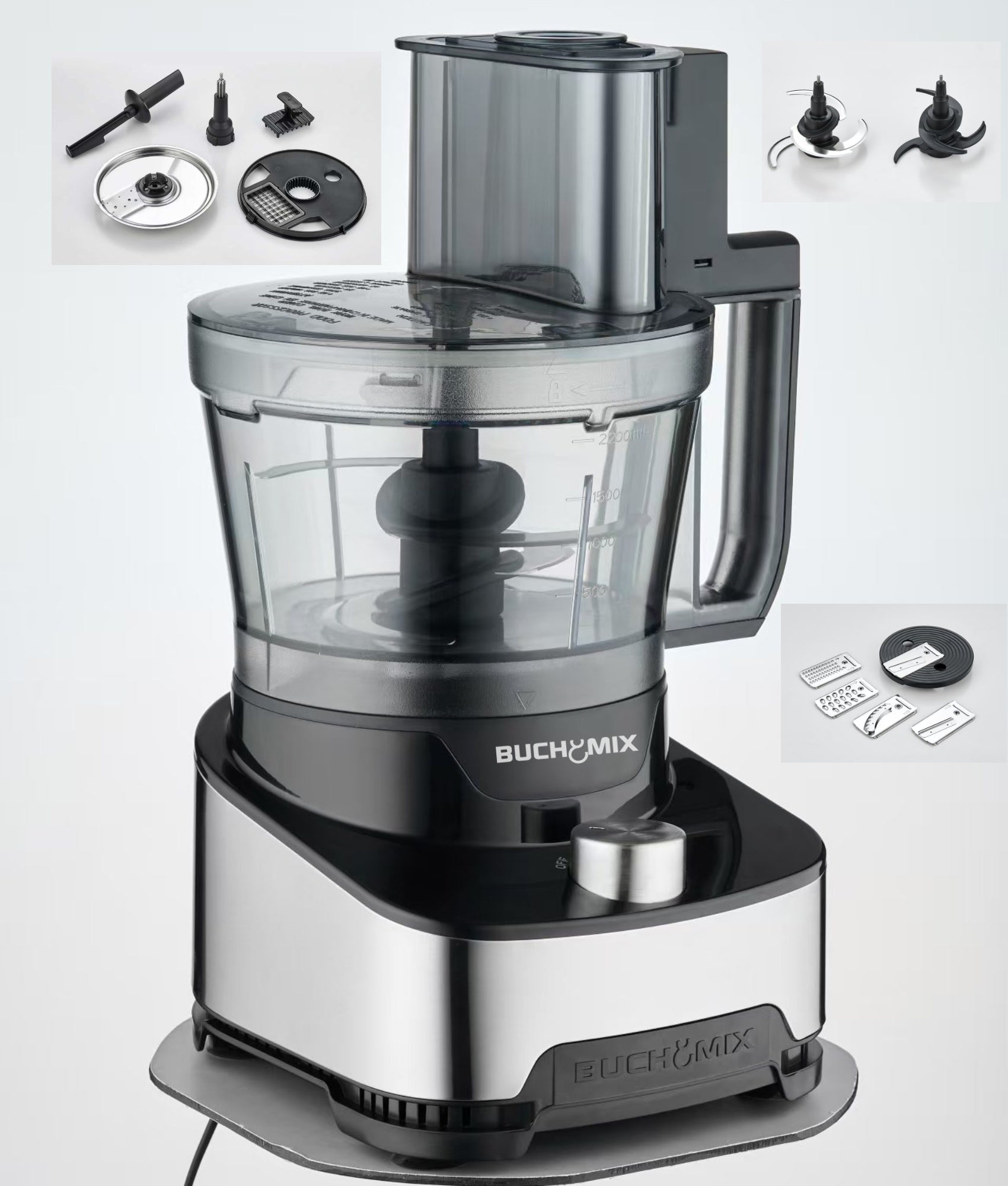 14-Cup Multifunction Food Processor With Unbreakable Bowl (2025 UPGRADE ...