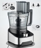 16-Cup Multifunction Food Processor With Unbreakable Bowl (2025 UPGRADE)