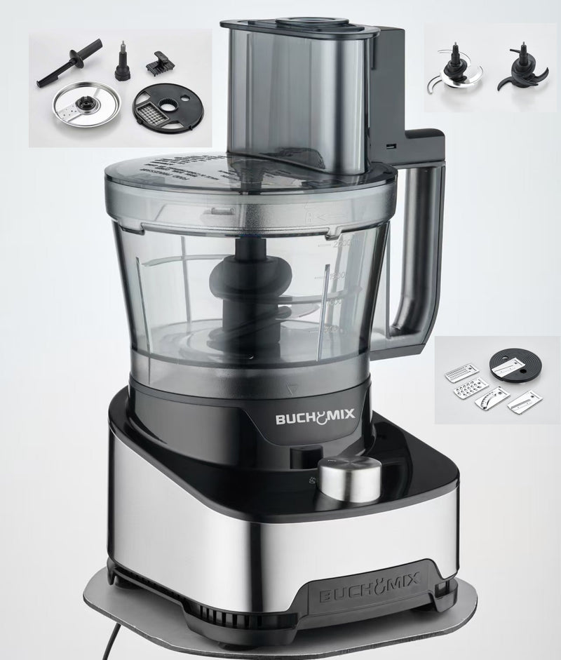 16-Cup Multifunction Food Processor With Unbreakable Bowl (2025 UPGRADE)