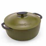 22-Piece Premium Enameled Cast Iron Cookware Set