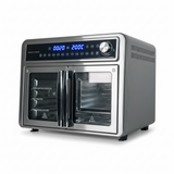 All Round Stainless Steel Dual Compartment XL French Door Air Fryer Oven Toaster 30quarts