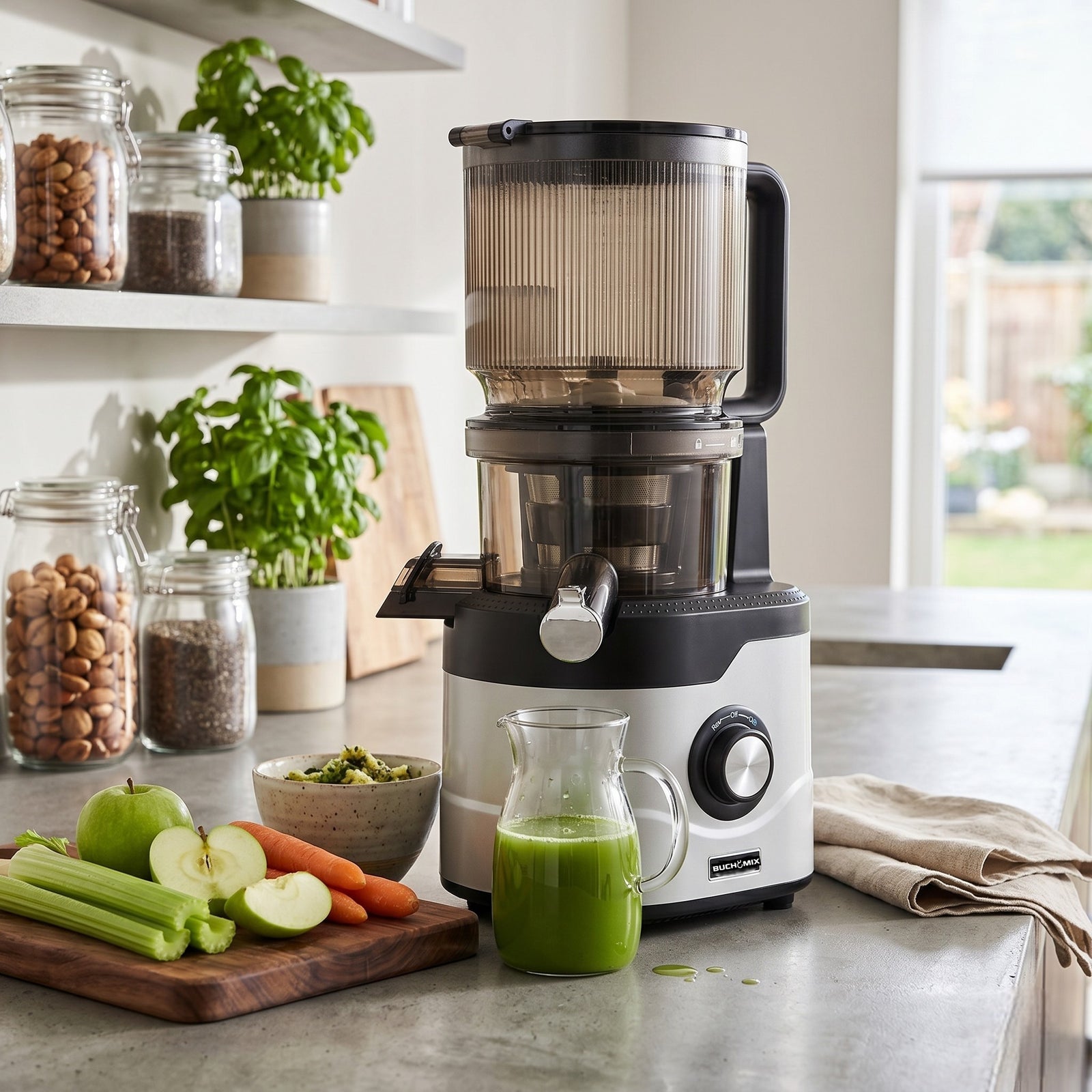 洋楽 JUICE - DRIVEN XL Capacity Hands Free High-Induction AC Motor Juicer -BJ23 -2026