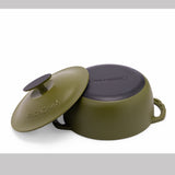 Premium Enameled Cast Iron Dutch Oven with Lid - Buchymix UK