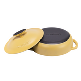 22-Piece Premium Enameled Cast Iron Cookware Set